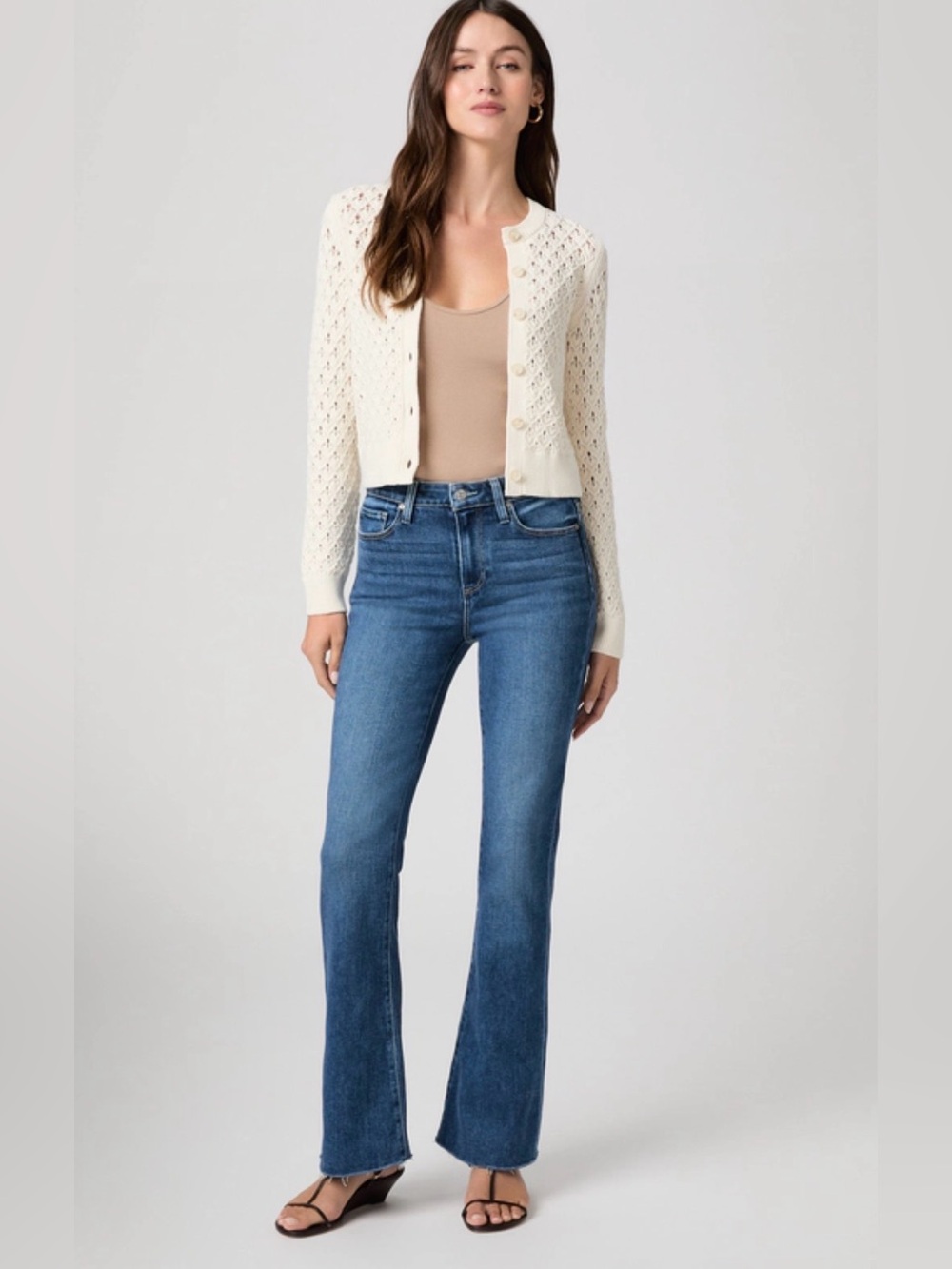 Paige High Rise Laurel Canyon 32" Bootcut Jean Size 32 (Original price $249)